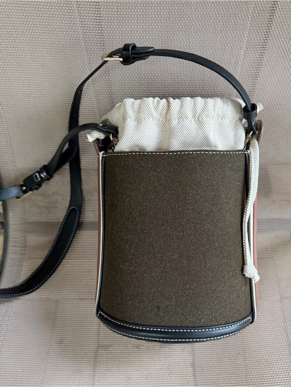 Zara Fabric Crossbody Bag - Picture 7 of 10
